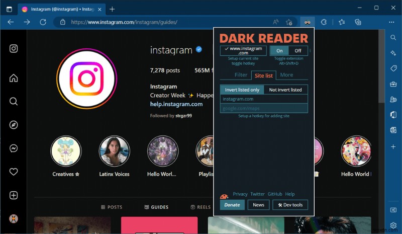 Enable Dark Mode on Instagram Web for Windows: A Step-by-Step Guide