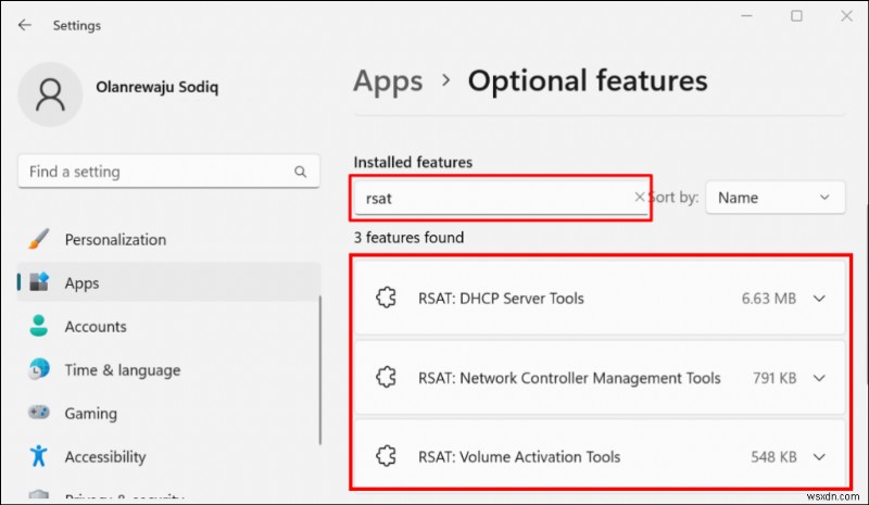 Installing and Managing Remote Server Administration Tools (RSAT) on Windows 11