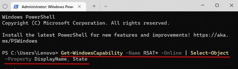 Installing and Managing Remote Server Administration Tools (RSAT) on Windows 11