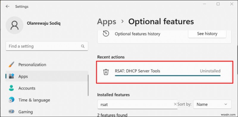 Installing and Managing Remote Server Administration Tools (RSAT) on Windows 11