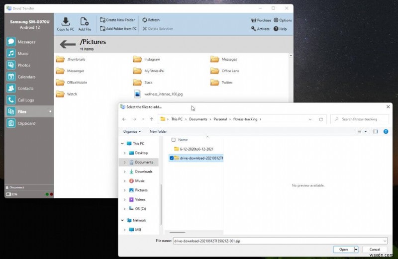 Wirelessly Transfer Files Between PC and Android Phone—No USB Cable Needed