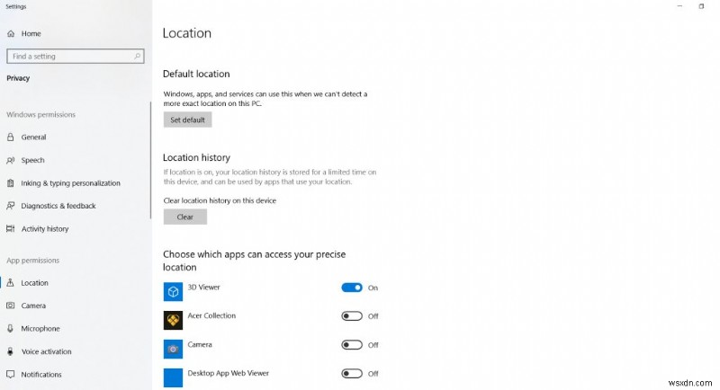 What the  Your location is currently in use  Icon on Windows Really Means