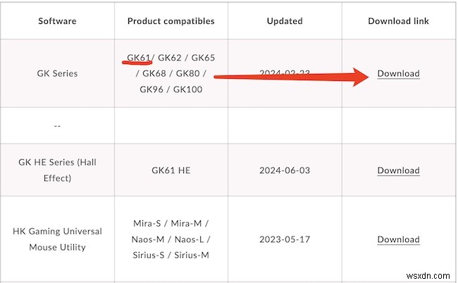 Download & Update HK Gaming GK61 Keyboard Driver & Firmware