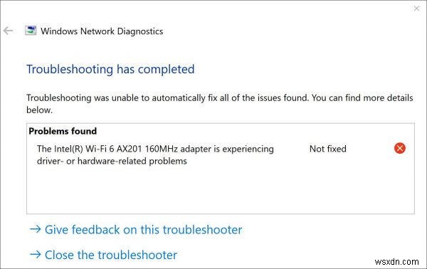 Resolve Intel Wi‑Fi 6 AX201 Adapter Issues on Windows 11/10/8/7 in 7 Easy Steps