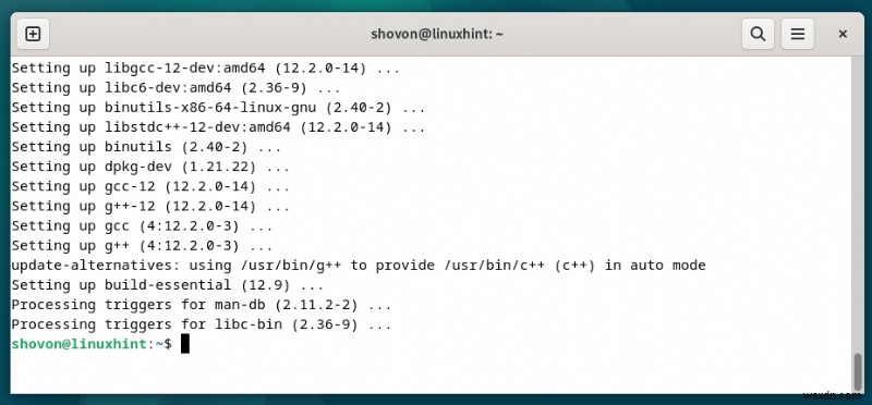 Step-by-Step Guide: Installing GCC C/C++ Compiler on Debian 12