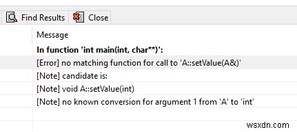 Resolving the C++ No Matching Function for Call Compilation Error