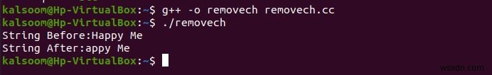Efficiently Strip the First Character from a String in C++