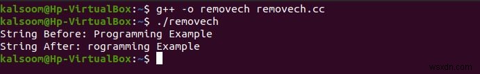 Efficiently Strip the First Character from a String in C++
