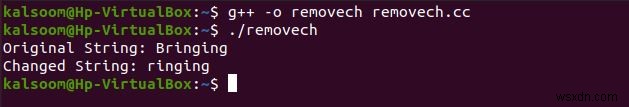 Efficiently Strip the First Character from a String in C++