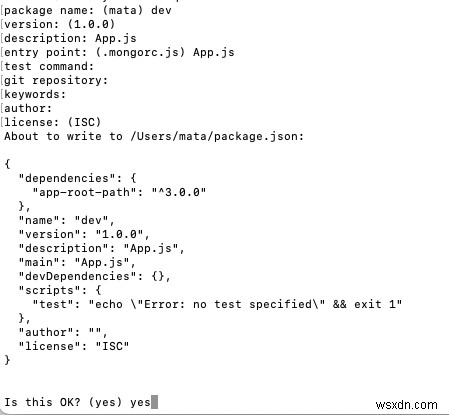 How to Fix the  npm ERR! missing script: start  Error in Node.js