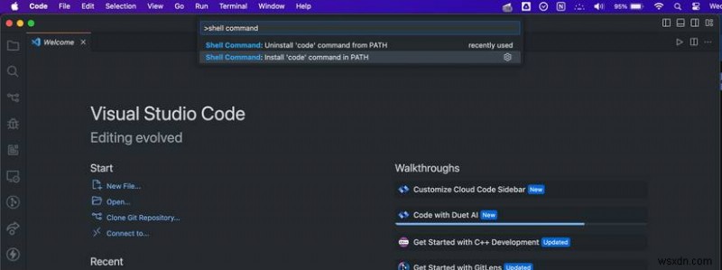 Fixing  zsh: command not found: code  Error in macOS Terminal – Quick Guide
