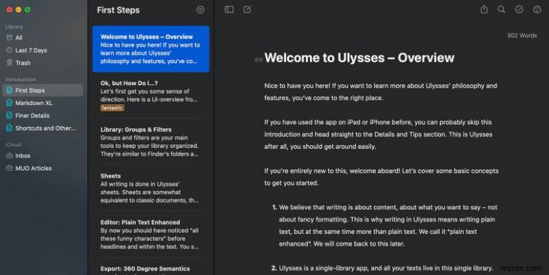 Discover Why Ulysses Is the Premier Writing App for macOS