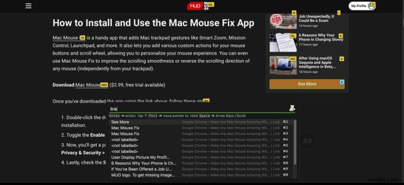 Use Your Mac Seamlessly—No Mouse Needed With This App