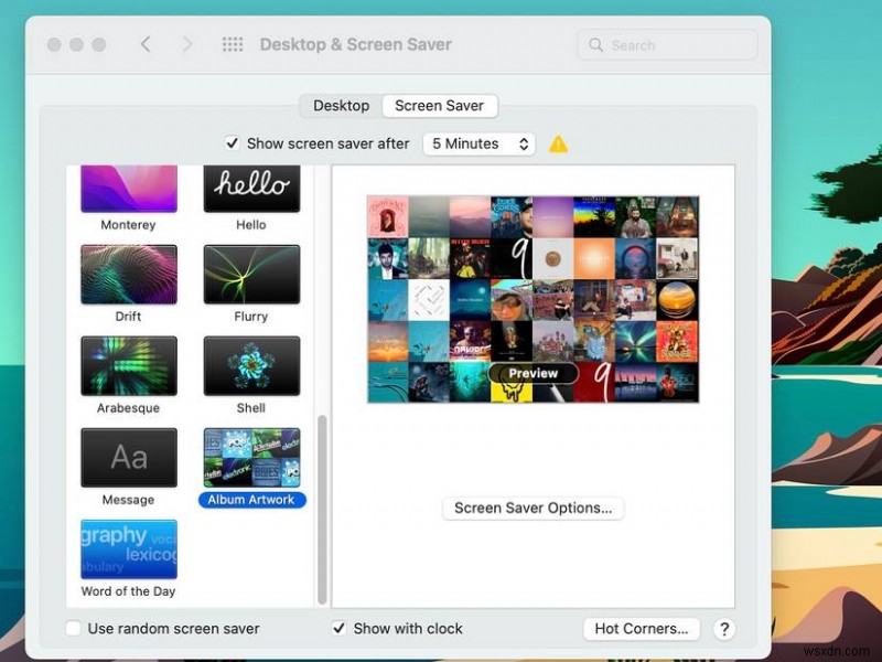 Turn Your Mac Screensaver into Album Art Music Player