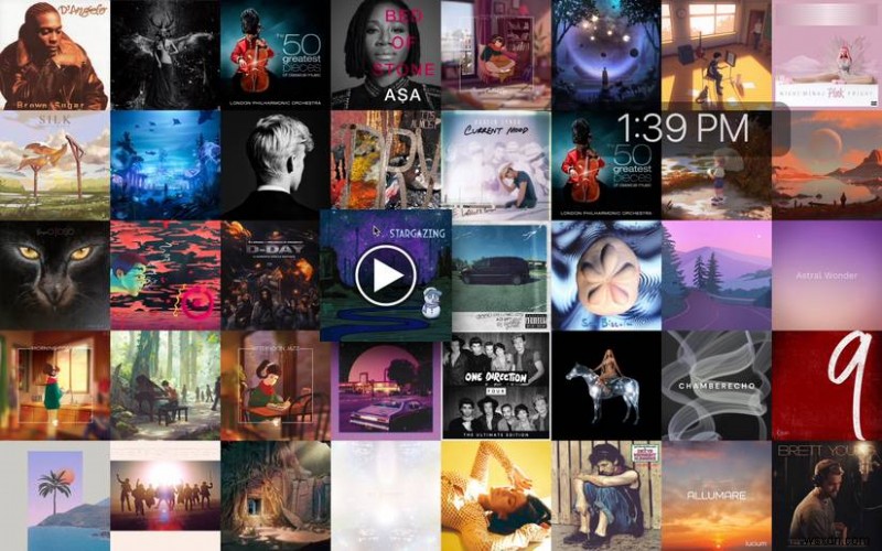 Turn Your Mac Screensaver into Album Art Music Player