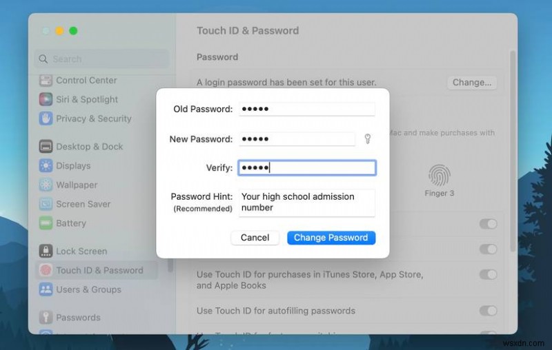 Easily Add a Password Hint to Your Mac’s Lock Screen