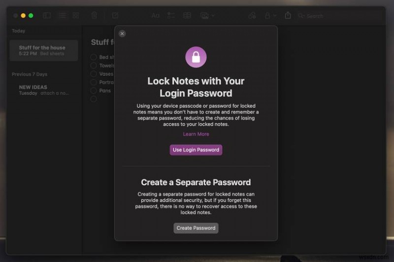 Secure Your Notes on macOS: A Step-by-Step Guide to Locking Them