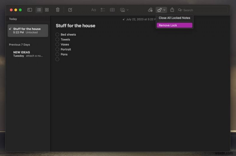 Secure Your Notes on macOS: A Step-by-Step Guide to Locking Them