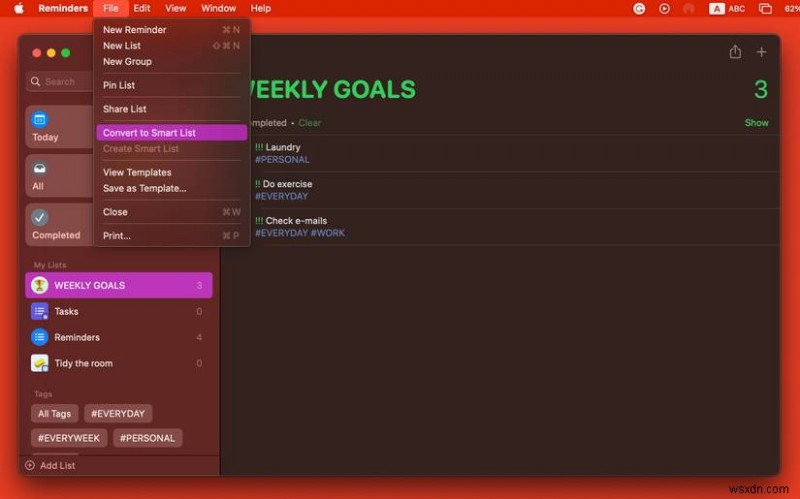 Master Smart Lists in macOS Reminders: Boost Productivity on Your Mac