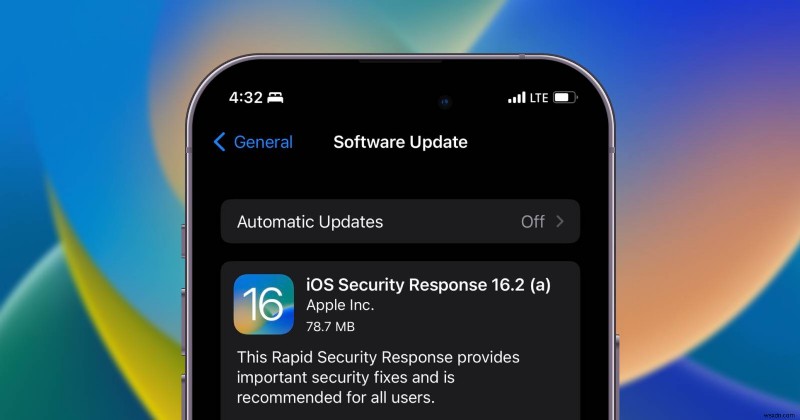 Understanding Rapid Security Response Updates & How to Enable Them