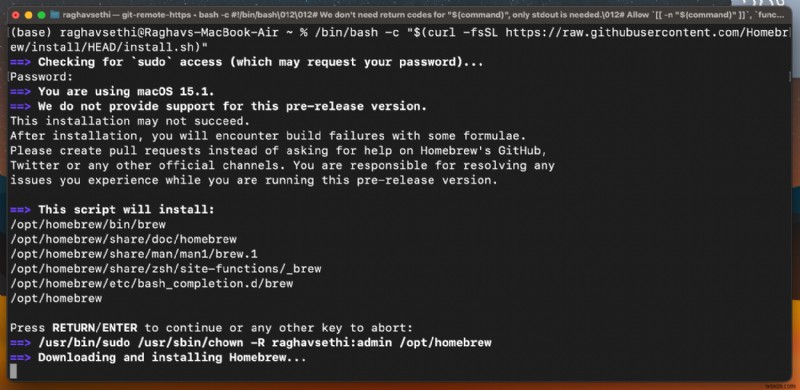 Solve the  zsh: command not found: brew  Error on Mac – Quick Homebrew Fix