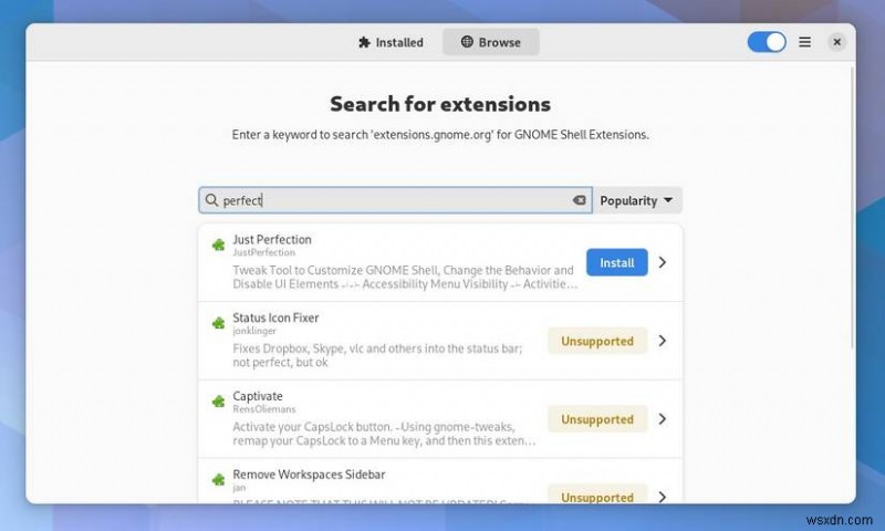 Effortlessly Manage GNOME Extensions with Extension Manager