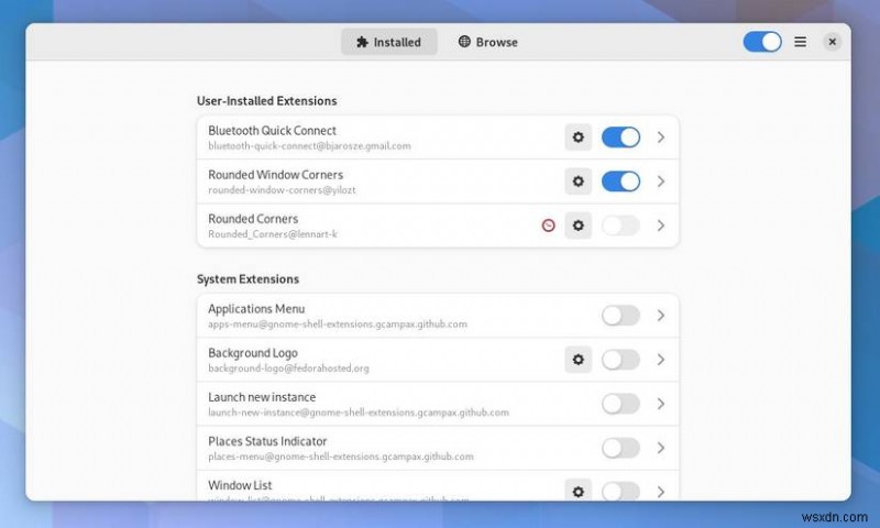 Effortlessly Manage GNOME Extensions with Extension Manager