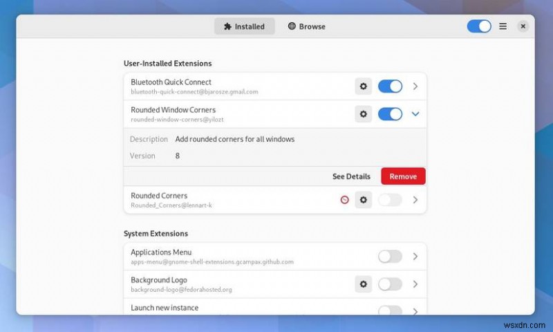 Effortlessly Manage GNOME Extensions with Extension Manager