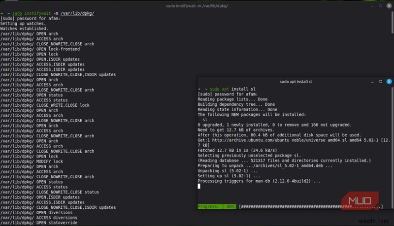 Watch App File Activity in Real Time on Linux Using One Simple Command