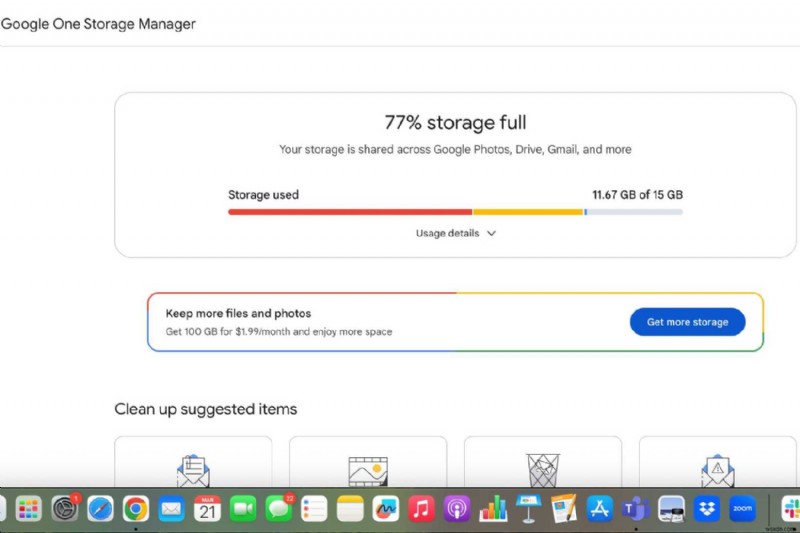 Google Alerts Low Storage— I Discovered Gigabytes Hidden in a Single Folder