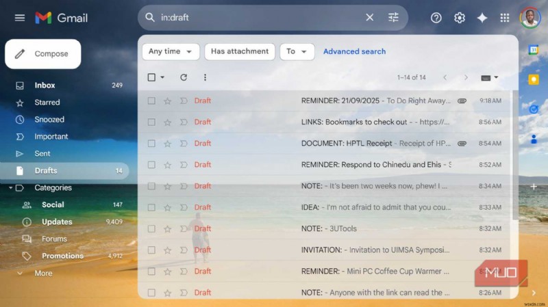 Using Email Drafts as Notes: A Surprisingly Effective Productivity Hack