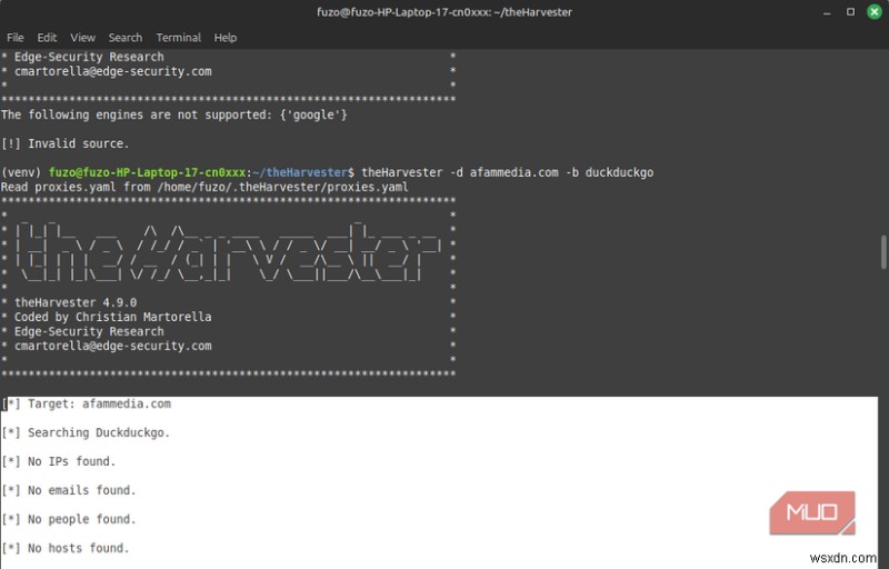Instantly Map Your Online Footprint with This Advanced Linux Tool