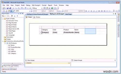 How to Create, Edit, and Export Reports in SQL Server Reporting Services (SSRS)
