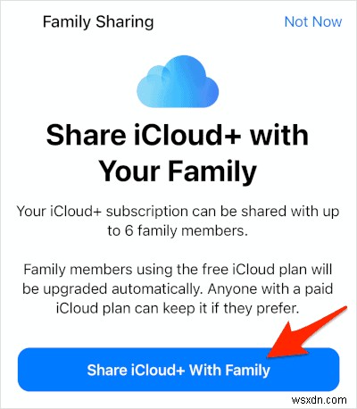 Effortlessly Share Your iCloud Storage with Friends and Family