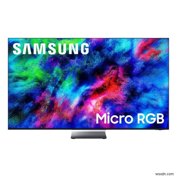 Samsung Unveils New Micro RGB TV – Stunning Colors, Yet OLED Still Holds the Edge