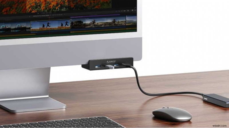 Reclaim Your Desk: $15 USB‑C Hub Clamps to Your Monitor for Extra Ports
