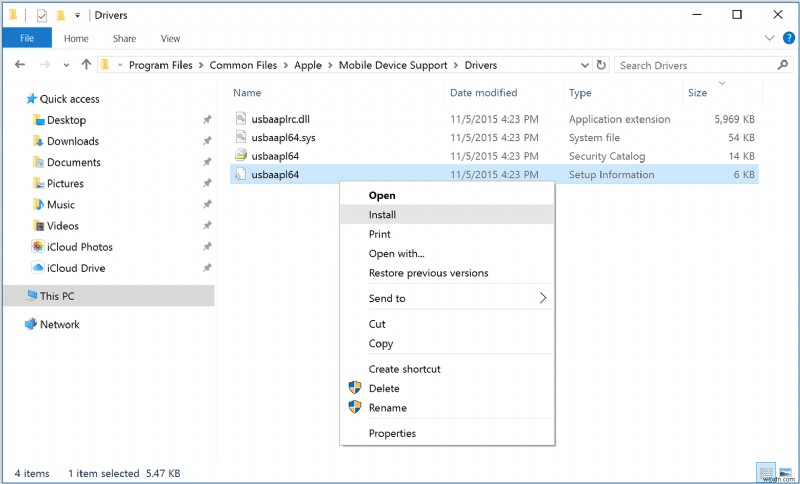 How to Install the Apple Mobile Device (Recovery Mode) Driver on Windows