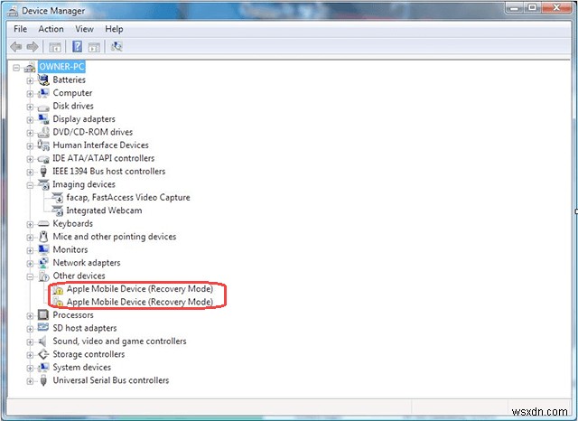 How to Install the Apple Mobile Device (Recovery Mode) Driver on Windows