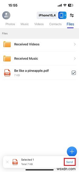 Step‑by‑Step: Transfer PDFs to iPhone/iPad via AirDrop
