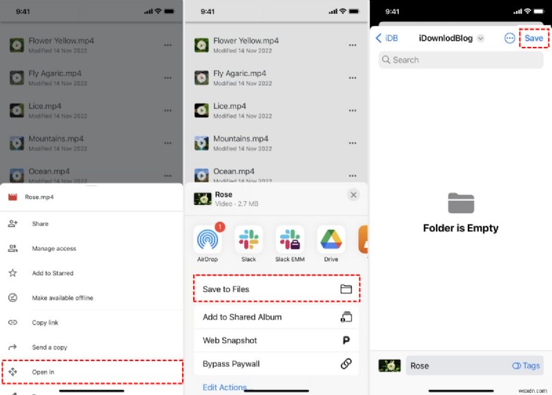 How to Save Google Drive Videos Directly to Your iPhone Camera Roll