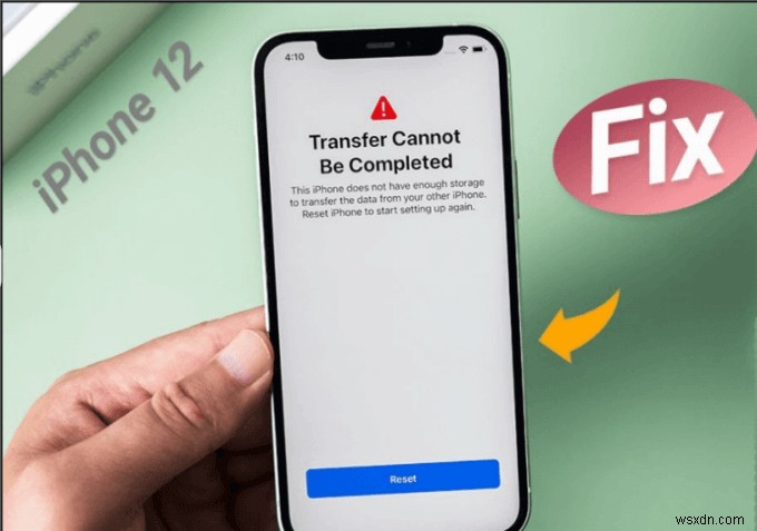 Resolve Transfer Cannot Be Completed – iPhone Storage Issue Explained