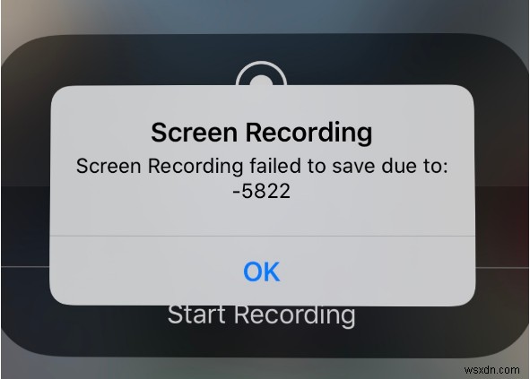 How to Recover Your iPhone Screen Recording When It Fails to Save (Error -5823)