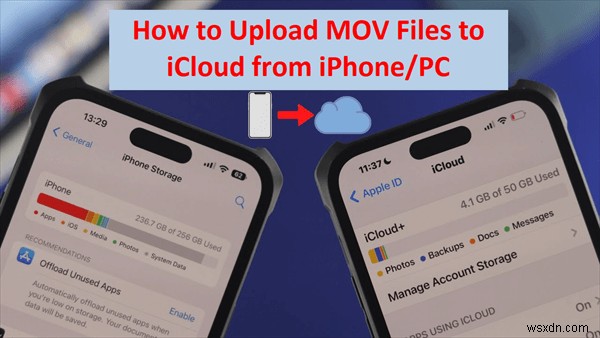 Step-by-Step Guide: Upload MOV Videos to iCloud from iPhone and PC