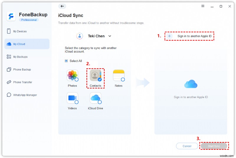 Transfer Contacts Between iCloud Accounts – 3 Proven Methods