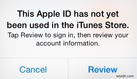 Resolve  Apple ID Not Used in iTunes Store  – Quick Fix Guide