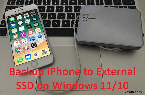 How to Backup Your iPhone Directly to an External SSD on Windows 10/11 – 2 Proven Methods