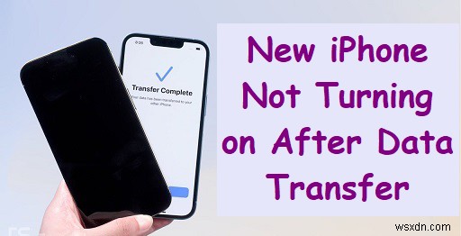 Fix: iPhone 15/14 Stuck on Black Screen After Data Transfer