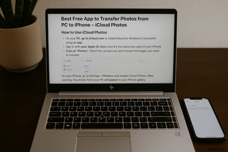 Top PC‑to‑iPhone Transfer Apps: Photos, Videos & More