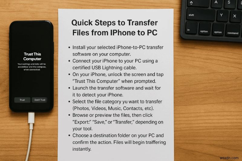 Top Free iPhone‑to‑PC Transfer Software of 2026 – Fast, Secure, No iTunes Needed