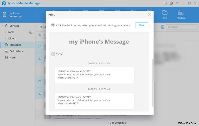 Print iPhone Text Messages – Including Deleted Conversations – Step‑by‑Step Guide